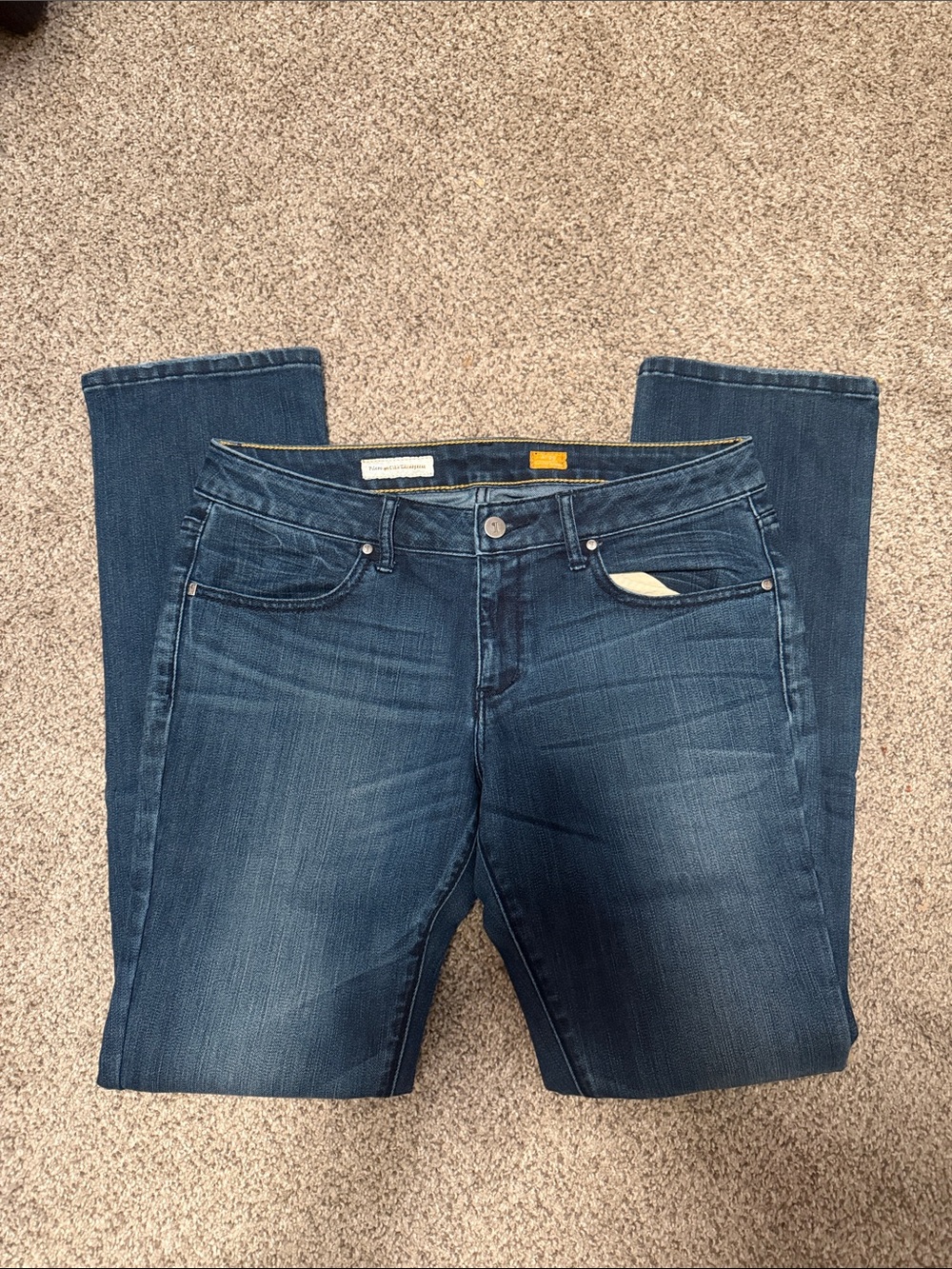 Pilcro & The Letterpress | Low Rise Straight Jeans
